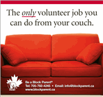 The only volunteer job you can do from your couch.
